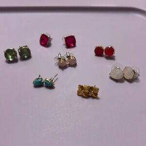 7 sets of Kate spade stud earring